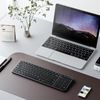 iClever BK20 Bluetooth Keyboard, with Numeric Keypad, Multi-Device Rechargeable and Stable Connection Compact Size Wireless Keyboard for MacBook, Laptop, iPad, Tablet, Windows