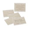 Lillian Rose Rustic Country Cards Guest Book Alternative, Multicolor