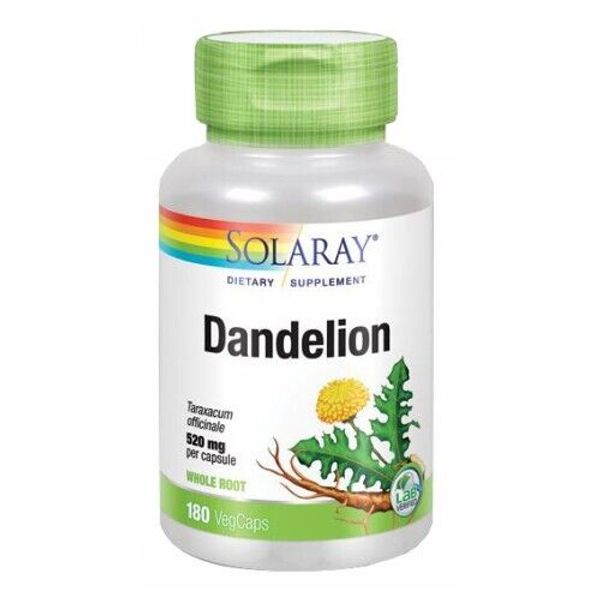 Dandelion 180 Caps 520 mg by Solaray
