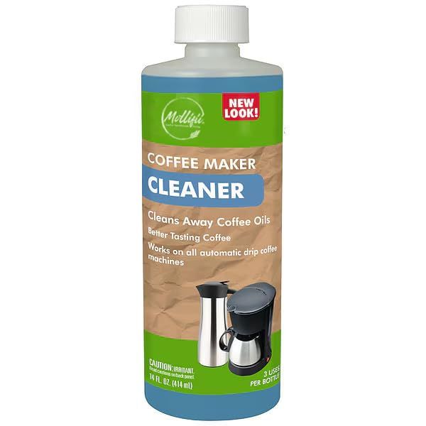 MOLLIFII Coffee Maker Cleaner, 14 oz, Bottle, Liquid