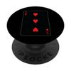 Three of Hearts Playing Card PopSockets Adhesive PopGrip