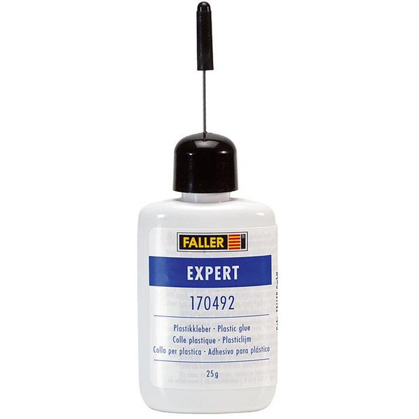 NEW Faller 170492 Expert Plastic Glue -.9oz 25g FREE US SHIP