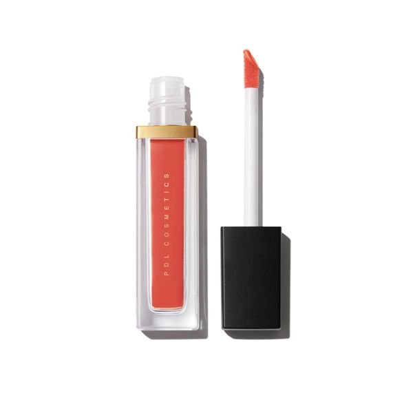 PDL Cosmetics by Patricia De León | Bold Aspirations Liquid Lipstick (Faith) | Highly Pigmented Smooth Matte Finish | Vibrant Coral Tone | Long Lasting, Non-Transfer, Hydrating Formula | Vegan | Cruelty-Free | .14 fl oz