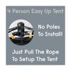 Bear Grylls Easy Up Tent 4 Person