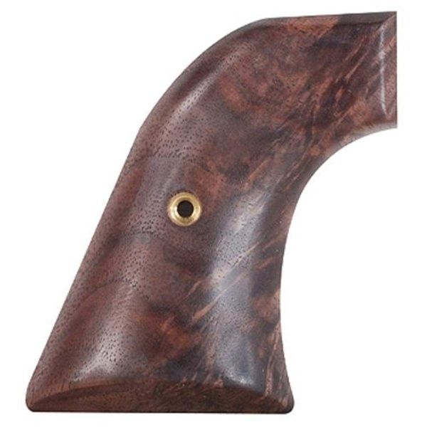 Hogue 79670 Scrimshaw Grips, XR3 Blackhawk/Vaquero, Cowboy Pan, Walnut