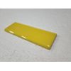 Sunflower Yellow Ceramic Tile Bullnose Backsplash Curved Edge Subway Trim