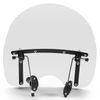 18"x16" Windscreen Windshield For Harley Davidson Dyna Softail Sportster King