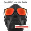 Mryok+ Polarized Replacement Lenses for Rudy Project Spinhawk - Fire Red