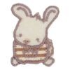 HKM 10231250 Patches, Fabric, White, One Size