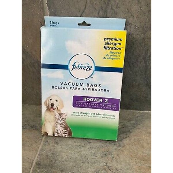 Febreze x3 Hoover Z Vacuum Bags Extra Strength Pet Odor Eliminator