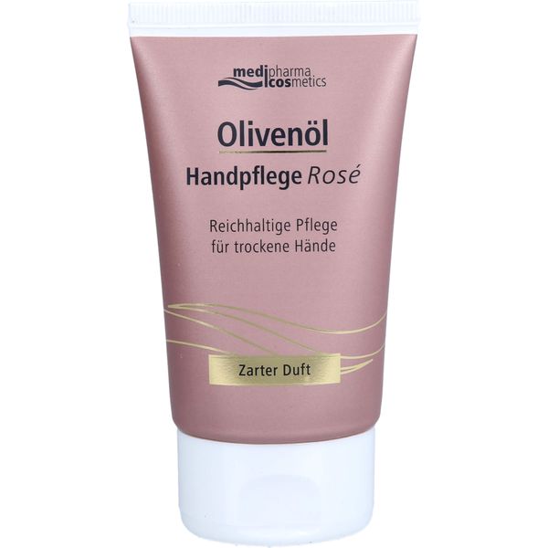 Olivenöl Handpflege Rose, 50 ml CRE