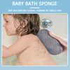WFWJ 3Pcs Magic Exfoliating Bath Sponge,3D Super Soft Exfoliating Bath Sponge,Exfoliating Sponge Remover Dead Skin for Adults Children and Pregnant Women,Reusable(Blue+Pink+Gray)