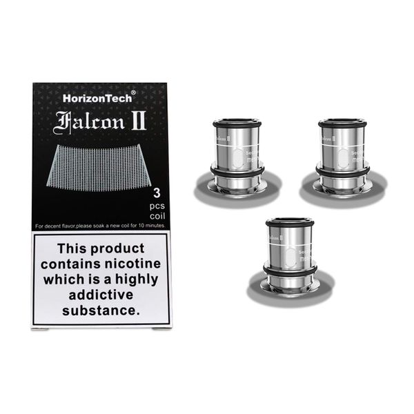 HorizonTech Falcon 2 Sector Mesh Coils 3 Pack 0.14 ohm - 100% Genuine Authenticity Code