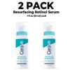 CeraVe Retinol Resurfacing Serum, 2 PACK, 1 fl oz each (30 ml)