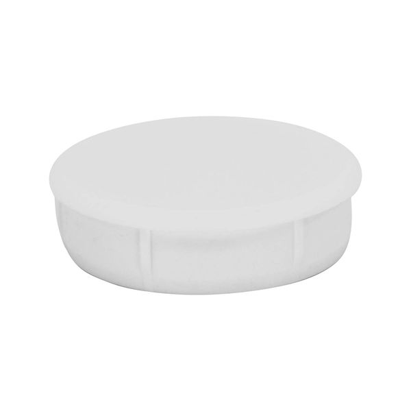 Rok Hardware 35mm (1-3/8") Plastic Hole Plug, White, 10 Pack ROKHP35WH