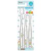 Skater TBCR6T Toothbrush, Elementary School, Ages 6-12, Soft, Clear, 3 Pieces, Sumikko Gurashi, 6.1 inches (15.5 cm)