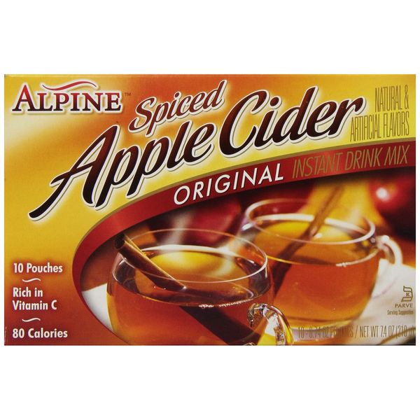 Alpine Spiced Cider Apple Flavor Drink Mix, 10 Ct