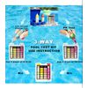 3 In 1 Pool Test Kit, Tests Water for pH, Chlorine, Bromine Levels