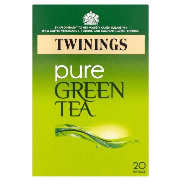 German direct purchase Twins Pure Green Tea - 20 bags x 4-4 packs, quantity, see details