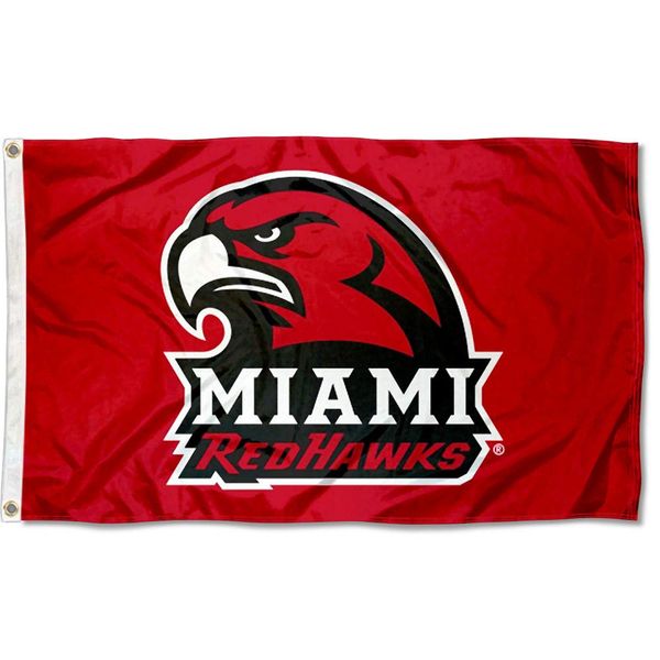 Miami Redhawks New Hawk Flag