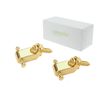 Amavoler Electric Guitar String Retainers Tree Standard Roller String Guides (2pcs, gold)