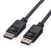 ROLINE DisplayPort Kabel, DP ST - ST, LSOH, schwarz, 1,5 m