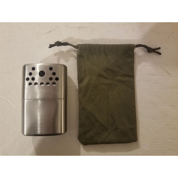 Olive Drab Pouch Drawstring Bag For Jon-e GI Giant Size Hand Warmer US Military?