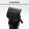 4 Pieces Professional Hair Clipper Guards, Black Nylon Attachment Cutting Guides Combs Fits Most Wahl Full-Sized Hair Clippers(3/6/10/13mm, Black)