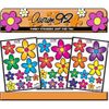 Multicoloured Funky Daisy Car Stickers - by Aurum92