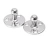 X AUTOHAUX 4 Set 10mm Car Ball Studs Mounting Brackets Round with Screw