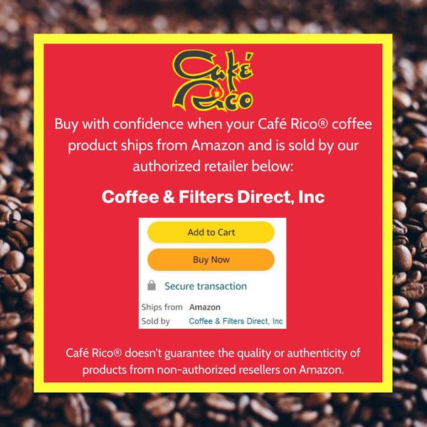 Café Rico Decaff, Decaffeinated Coffee 8.8oz Can