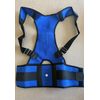 XL- Neoprene Adjustable Back Brace with Lumbar Support – Blue Posture Corrector