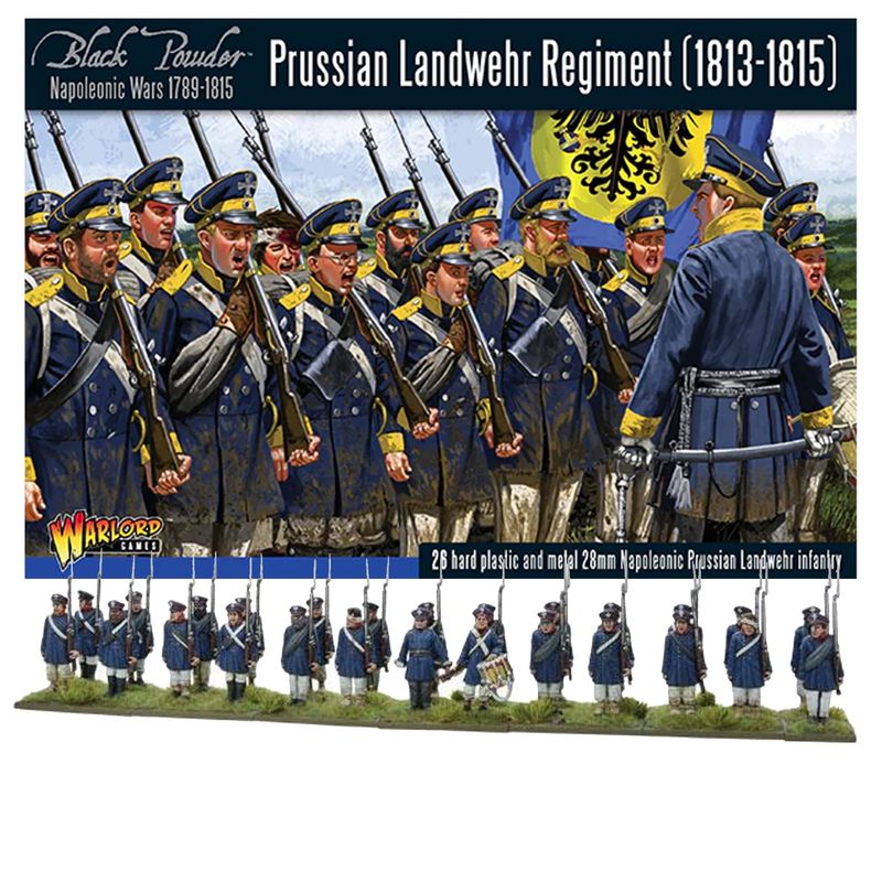 Wargames Delivered - Warlord Games Black Powder War - Prussian Landwehr ...