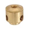 B&P Lamp® 1 1/8" Brass Cluster Body, 3-Light