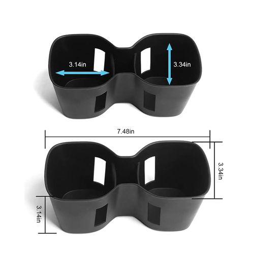 Car Cup Holder Compatible with 2023 2024 2025 CRV Center Console Cup Holders Insert for CR-V LX, EX, EX-L, Sport Hybrid, Sport-L Hybrid, Sport Touring Hybrid, Upgrate Interior Accessories