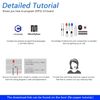 FREENOVE Super Starter Kit for ESP32-S3-WROOM CAM (Included), Dual-Core 32-bit 240 MHz Microcontroller, Onboard Camera Wireless, Python C Code, 539-Page Detailed Tutorial, 176 Items, 76 Projects
