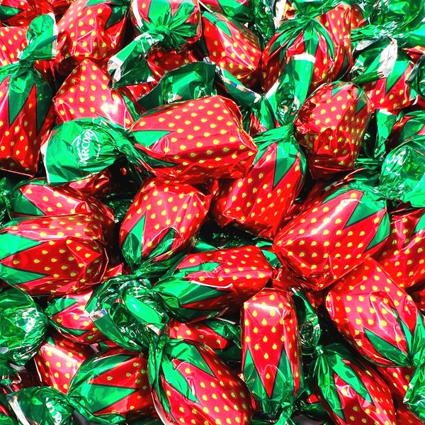 Arcor Strawberry Filled Bon Bons Hard Candy (1 Pound Bag)