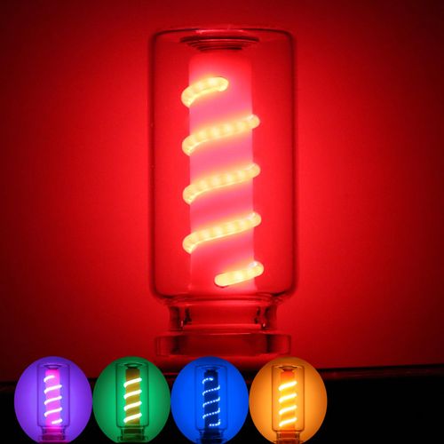 Car LED Lights Interior, Car Ambient Light, USB Powered, Retro Car Lamps Touch Control, Portable Night Light for Bedroom, Camping, Holiday Decor (Red)