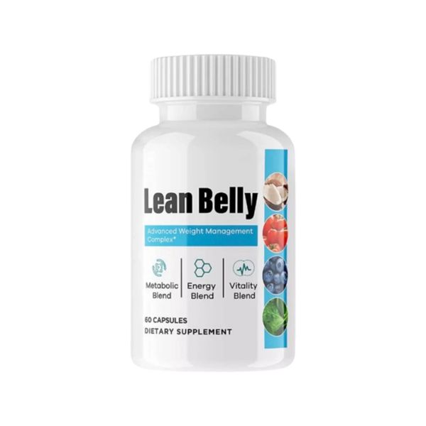 Lean Belly Juice Weight Loss, Appetite Control Supplement - 60 Capsules