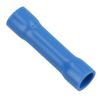 Insulated Straight Butt Connectors Electrical Crimps Terminals Blue 100pc