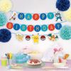 Flower Pom Pokemon Cool Birthday Decoration Set
