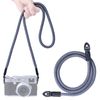 [VKO] Camera Neck Strap Climbing Rope Shoulder Strap for SLR Mirrorless Compact Camera (Gray)