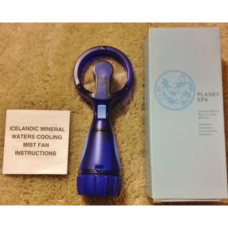 Avon Planet Spa Icelandic Mineral Waters Cooling Mist Fan - Online ...