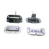 ( 2 ) 2つクロムSmallバタフライラッチ(分割ディッシュ、Padlock )のATA Road Cases