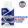 Pre-Workout Muscle Endurance Supplement Nitric Oxide Blood Flow Boost 90 Tablets