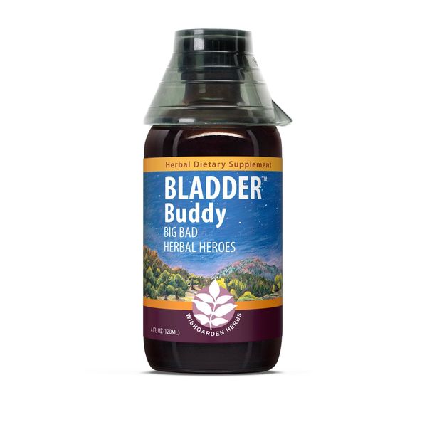 WishGarden Herbs Bladder Buddy - Herbal Supplement for Urinary Tract Health and Bladder Support with Uva Ursi, Natural Herbs to Cleanse & Flush for Urinary Tract Health, Cranberry Alternative, 4oz