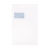 Basic Plain White 20 Corner Window Envelopes, 3.5 oz (100 g), Printed on Basic, Taped (100 Sheets)