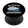 RC Boat RC Racing Electric Model Remote Control PopSockets Swappable PopGrip