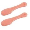 2 Pcs Silicone Finger Design Blackhead Nose Pore Cleaner Brush