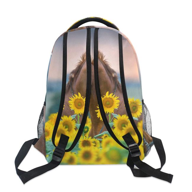 Schoolbag Children Bookbag Sunflower Schoolbag, Backpacks for